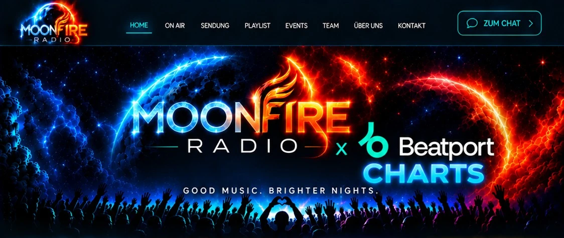 MoonFire Radio Beatport Charts